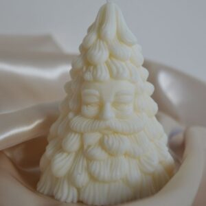 candela volto babbo natale